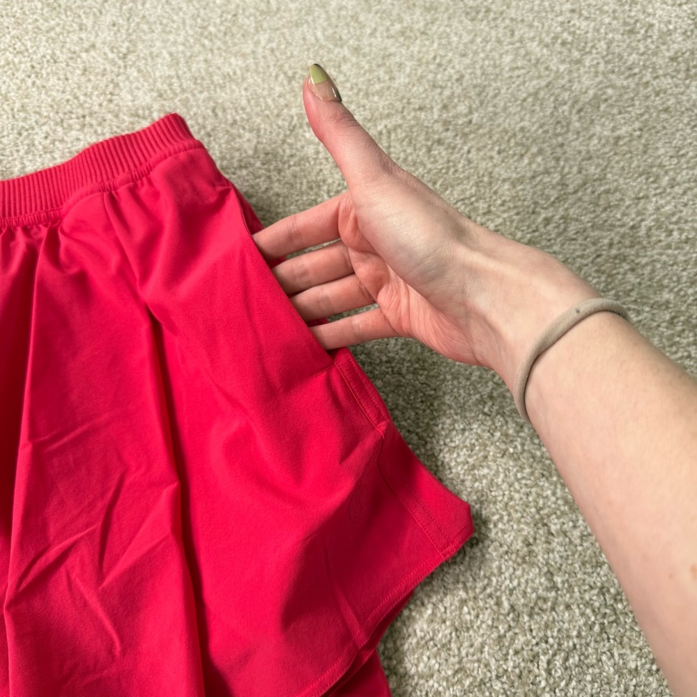 Lululemon Narrow Waistband Tennis Skirt in Cherry Mist Size 2 - NWOT - Picture 9 of 12